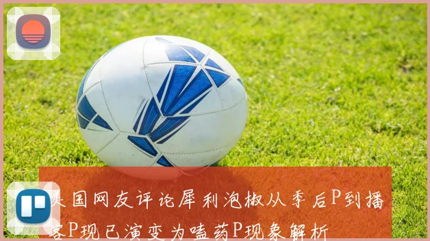 美国网友评论犀利泡椒从季后P到播客P现已演变为嗑药P现象解析